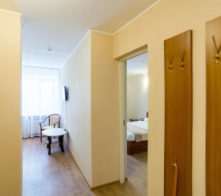 Номер полулюкс с 1 двуспальной кроватью в Рубин