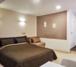Комната улучшенная с двуспальной кроватью (Вид на море) Sea View Superior by Vvo в Sea view apartments