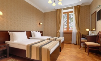 Стандарт однокомнатный двухместный с двумя раздельными кроватями Охотничий корпус в Тетьково