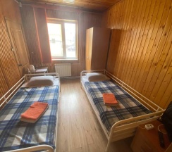 Двухместный номер Economy 2 отдельные кровати в Шеремотель