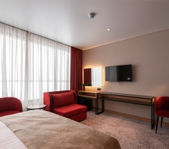 Улучшенный с креслом в Kravt Hotel Kazan Airport
