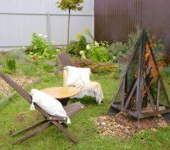 Лев на Апероле с индивидуальной костровой зоной (оснащение дома, стоимость банного чана и бани см. Подробнее) в Dacha