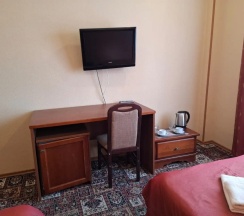 Двухместный номер Евростандарт двуспальная кровать в Демино