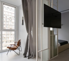 4-местные 1-комнатные апартаменты люкс Централ парк в Pavlov