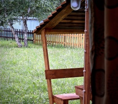 Домик-бочка в Сельская усадьба