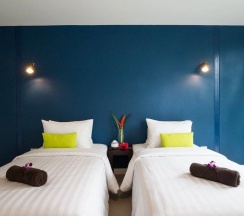 Двухместный номер Deluxe с балконом 2 отдельные кровати в The Forest Home Resort