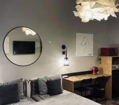 Двухместный полулюкс с видом на город (2 отдельные кровати) в Loft