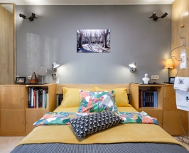 Двухместный номер Economy с видом на город двуспальная кровать в Соколов