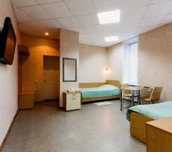 Номер комфорт с 2 односпальными кроватями в Вереск