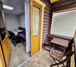 Двухместный номер Superior с балконом двуспальная кровать в Адриус