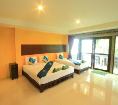 Двухместный номер Standard 2 отдельные кровати в Tharathip Resort