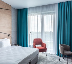 Стандартный номер с двумя односпальными кроватями в ПСБ Патриот Cosmos Hotels
