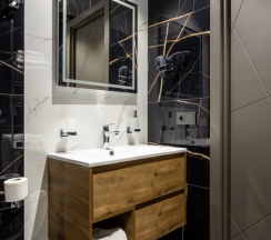 Апартамент 5 - Делюкс  с панорамным видом на Парк Победы (с душем) в Ap-in aparts