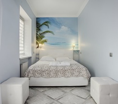 Двухместные апартаменты 11 с видом на парк двуспальная кровать в Exclusive Hotel&Apartments