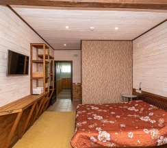 Двухместный номер Comfort с красивым видом из окна двуспальная кровать в Георгиевский