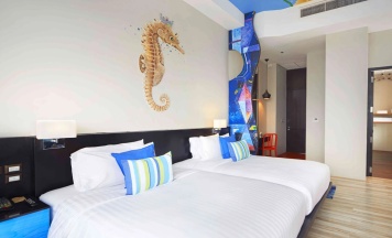Двухместный люкс Executive двуспальная кровать в Siam@Siam Design Hotel Pattaya