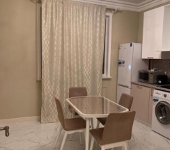 2-комнатные апартаменты люкс с 1 двуспальной кроватью и диваном с видом на море в Apart Ru Hotel