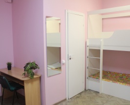 Четырёхместный номер Economy с красивым видом из окна 2 двухъярусные кровати в Мариинск