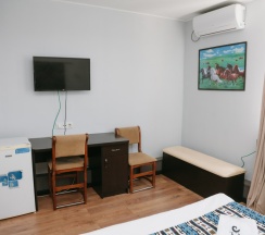 Двухместный номер Standard (двуспальная кровать) в Apple Hostel