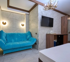 Трёхместный номер Эконом-класса без окна Цокольный этаж в Астра де Роза