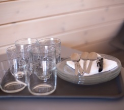 Двухместный коттедж двуспальная кровать в Хутор Пукинниеми