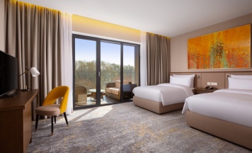 Двухместный номер Deluxe с балконом 2 отдельные кровати в Swissotel Wellness Resort Alatau Almaty