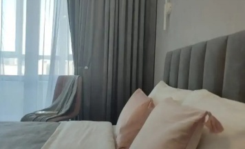 Апартаменты с балконом и с видом на город в Квартира Scandy Comfort*