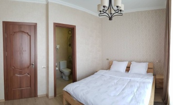Двухместный номер Standard с видом на горы двуспальная кровать в Cozy Hotel Kazbegi
