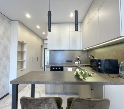 Студия Премиум с панорамным видом на море в ЖК Метрополь (381) в Метрополь рэнт-апарт