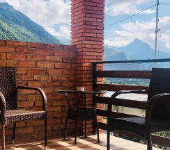 Двухместный номер Standard с видом на горы (2 отдельные кровати) в Отель Paradise Kazbegi