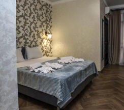 Двухместный номер Делюкс с балконом и с красивым видом из окна двуспальная кровать в Blacksea