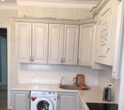 2-комнатные апартаменты люкс с 1 двуспальной кроватью и диваном в Apart Ru Hotel