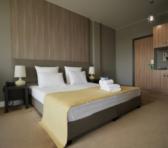 Двухместный люкс с балконом двуспальная кровать в Abaash Hotel Afon