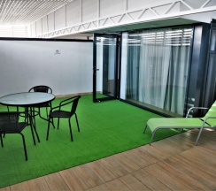 4-местный номер полулюкс с патио в Браво