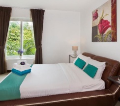 Вилла с 4 комнатами с балконом в Tropicana Pool Villa