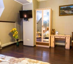 Люкс с двуспальной кроватью в Кароза