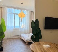 Уютная студия с панорамным видом на море | Даниялова 112, 13 этаж в Как Дома 05