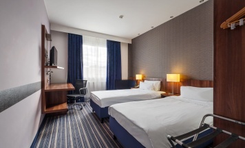 Номер Стандарт с двумя раздельными кроватями в Cosmos Smart Voronezh Hotel