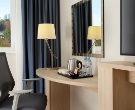 Номер стандарт с 1 двуспальной кроватью в Hampton by hilton Krasnodar