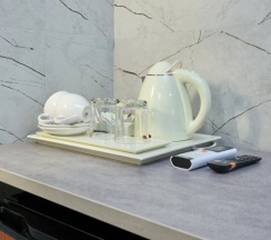 Двухместный номер Эконом-класса без окна Цокольный этаж двуспальная кровать в Астра де Роза