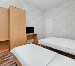 Трёхместный номер с террасой Standard с красивым видом из окна в Green rent