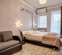 Апартаменты 8 с 2 комнатами с видом на парк в Exclusive Hotel&Apartments