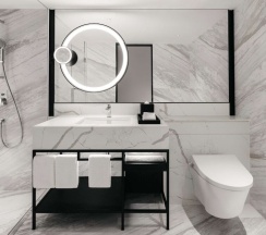 Двухместный люкс Executive двуспальная кровать в Hilton Singapore Orchard