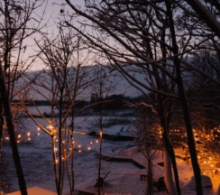 Глэмп №5 уединенный на берегу в Vyborg Bay