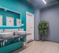 Кровать в 6-местном женском номере (общие удобства) в Hot Place Guest House