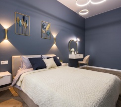 3-местные 2-комнатные апартаменты люкс с 1 двуспальной кроватью в Hugge Place