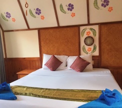 Двухместное бунгало Superior с видом на сад двуспальная кровать в Koh Chang Resort