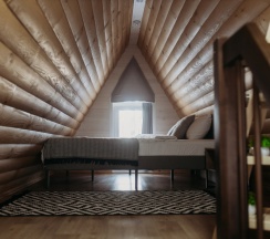 Дом A-Frame до 4 гостей в Клевер