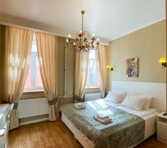 Комфорт с 1 большой кроватью или 2 раздельными кроватями в Art deco Primorskiy