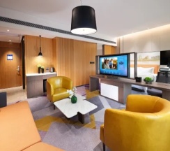 Двухместный люкс (двуспальная кровать) в Hampton By Hilton Guangzhou Tianhe Sports Center